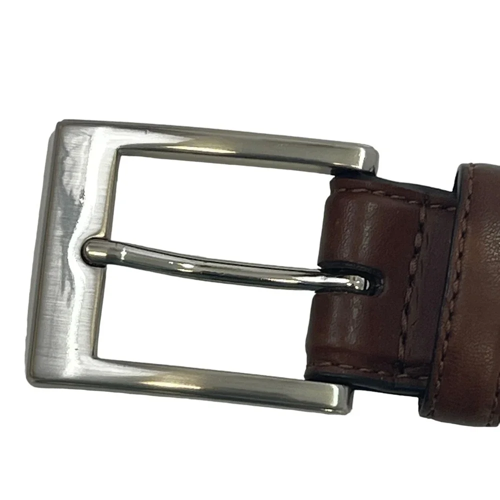 Unbranded Mens Genuine Leather Belt‎ Size 38 Brown
